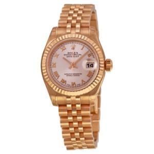 Lady Datejust 26 Champagne Dial 18K Pink Gold Jubilee Bracelet Automatic Watch 179175CRJ
