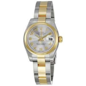 Lady Datejust 26 Grey Dial Stainless Steel and 18K Yellow Gold Oyster Bracelet Automatic Watch 179163GYAO