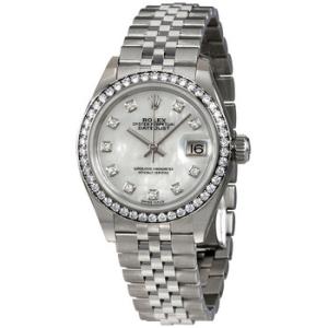 Lady Datejust Mother Of Pearl Diamond Dial Jubilee Watch 279384MDJ