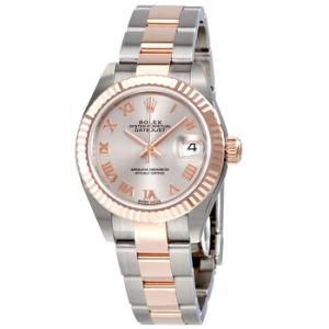 Lady Datejust Sundust Dial Steel and 18K Everose Gold Oyster Watch 279171SNRO