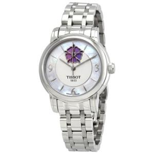 Lady Heart Automatic White Mother of Pearl Dial Watch T050.207.11.117.05