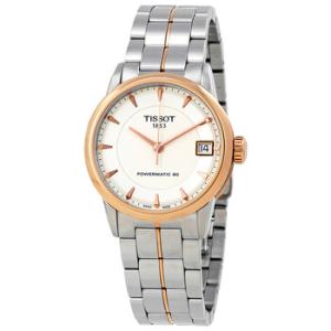 Lady Luxury Powermatic 80 Ivory Dial Watch T0862072226101