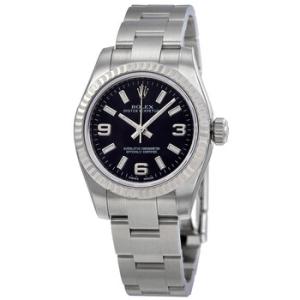 Lady Oyster Perpetual 26 Black Dial Stainless Steel Oyster Bracelet Automatic Watch 176234BKSAO