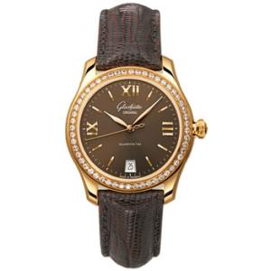 Lady Serenade Automatic Diamond Brown Dial Watch