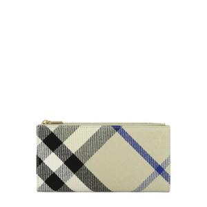 Large Checked BiFold Wallet