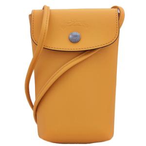 Le Pliage Xtra Phone Case With Leather Lace Apricot