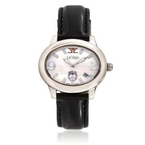 Le Vian Time Quartz White Dial Watch LVL500MSSMP