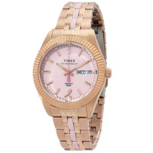 Legacy Boyfriend Quartz Pink Dial Watch TW2V52600