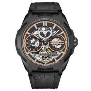Legacy Chronograph Automatic Black Dial Watch M18222