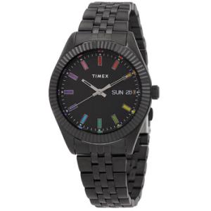 Legacy Rainbow Quartz Black Dial Watch TW2V61700