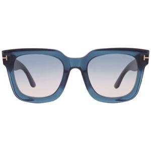 Leigh Blue Gradient Square Sunglasses FT1115 92P