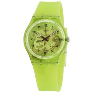 Lemon Flavour Quartz Green Transparent  Dial Watch GG227