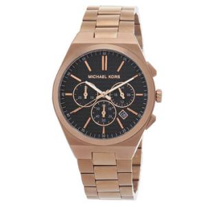 Lennox Chronograph Quartz Black Dial Watch MK9119