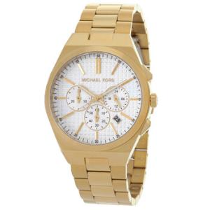 Lennox Chronograph Quartz White Dial Watch MK9120