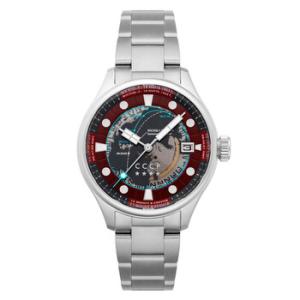 Leonov Automatic Red Dial Watch CP709933