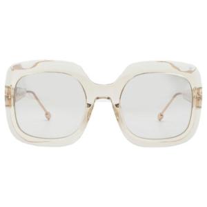 Light Brown Gradient Square Sunglasses SPP065S 6Y1G