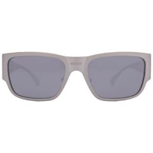 Light Grey Mirror Black Square Sunglasses VE2262 12666G