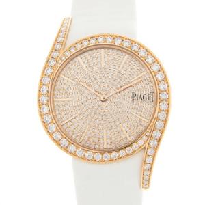 Limelight Gala 18 Carat Rose Gold Diamond Pave Dial Watch G0A38167