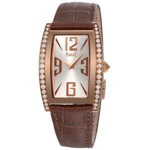 Limelight Silver Dial Brown Leather Watch G0A35090