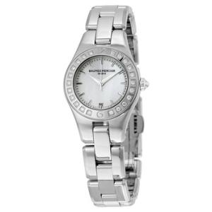 Linea Silver Dial Diamond Watch MOA10078