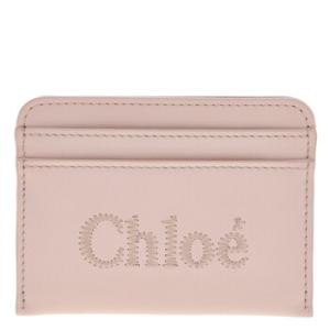 LogoEmbroidered Leather Cardholder