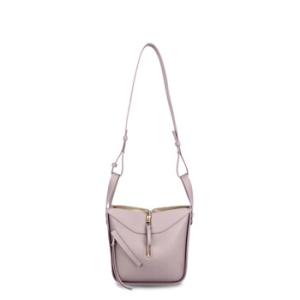 Logo Embossed Shoulder Bag