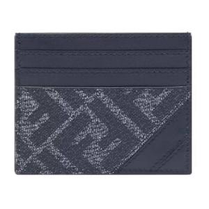 Logo Leather Card Holder