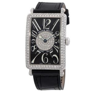 Long Island Quartz Diamond Black Dial Watch 952 QZ D 1P OG