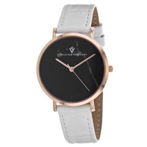 Lotus Quartz Black Dial Watch CV0423