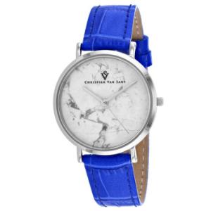 Lotus Quartz White Dial Watch CV0420