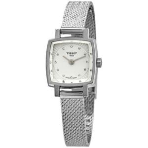 Lovely Silver Diamond Dial Watch T058.109.11.036.00