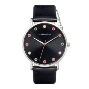 Luella Quartz Black Dial Watch CT201001