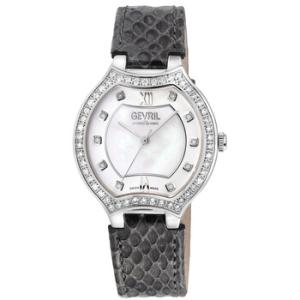 Lugano Diamond Mother of Pearl Dial Watch