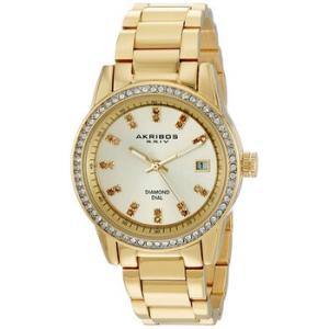 Lumin Gold Dial Watch AK928YG