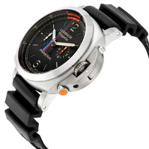 Luminor 1950 3 Day Chrono Flyback Regatta Black Dial Watch PAM00526