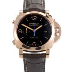 Luminor 1950 3 Days Chrono Flyback Black Dial Watch PAM00525