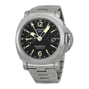 Luminor GMT Black Dial Stainless Steel Watch PAM00297