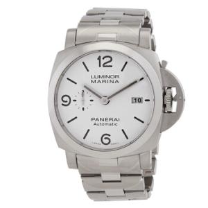 Luminor Marina 44mm Automatic White Dial Watch PAM01564