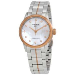 Luxury Automatic Diamond White Mother of Pearl Dial Watch T086.207.22.116.00