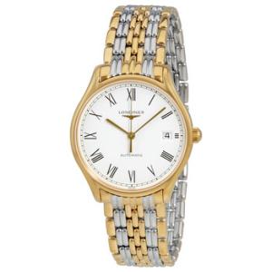 Lyre White Dial Two Tone Watch L4.860.2.11.7