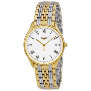 Lyre White Dial Twotone Watch L4.759.2.11.7