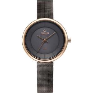 Lys Quartz Black Dial Watch V206LRVJMJ