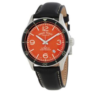 M2H Automatic Orange Dial Watch A740HNAORP140NR2