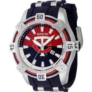 MLB Minnesota Twins Quartz Red Dial Watch