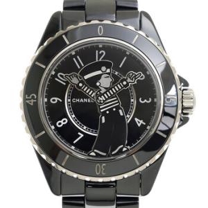 Mademoiselle J12 La Pausa Automatic Chronometer Black Dial Watch H7609