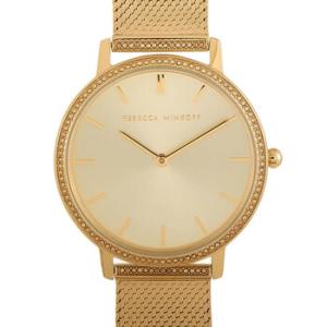 Major Quartz Crystal Gold Dial Watch