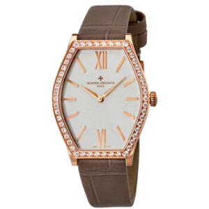 Malte Silver Dial 18K Rose Gold Diamond Watch 25530000R9742