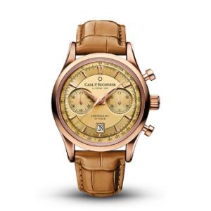 Manero Flyback Chronograph Automatic Champagne Dial Watch 00.10919.03.43.01