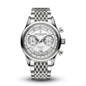 Manero Flyback Chronograph Automatic Silver Dial Watch 00.10919.08.13.21