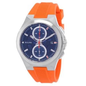 Maquina Quartz Blue Dial Watch 96B407